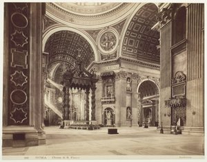 Pyhän Pietarin kirkko, Rooma, Rooma, Chiesa di San Pietro, n. 1870.