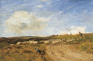 A Breezy Day (öljy kankaalle)