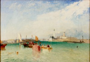 Harbour, Littlehampton, 1851 tekijältä James Baker Pyne