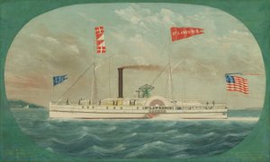 Höyrylaiva St. Lawrence, 1850.