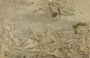 Study for Commerce or the Triumph of the Thames, 1767-80