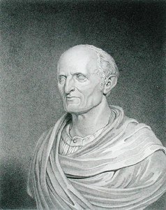 Nathaniel Bowditch (1773-1838), J. Grossin kaiverrus Longacren John Frazeen (1790-1852) rintakuvan perusteella (kaiverrus) tekijältä James Barton (after) Longacre