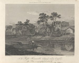 Whalley Abbey (lähempänä) tekijältä James Basire