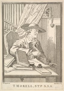 Thomas Morell, S.T.P.- S.S.A., helmikuu 1762. tekijältä James Basire I