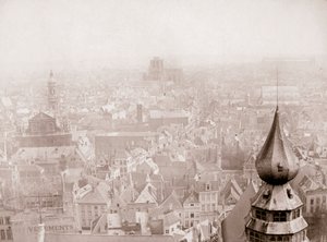 Antwerpenin siluetti, 1898. tekijältä James Batkin