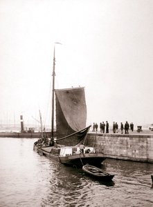 Kanavavene, Marken Island, Alankomaat, 1898. tekijältä James Batkin