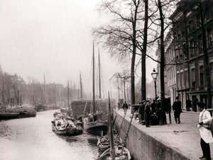 Kanavaveneet, Rotterdam, 1898. tekijältä James Batkin