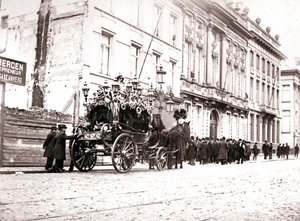 Hevosvetoinen ruumisauto, Antwerpen, 1898