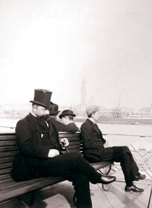 Matkustajat lautalla, Rotterdam, 1898. tekijältä James Batkin