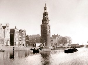 Montelbaanstoren, Amsterdam, 1898. tekijältä James Batkin