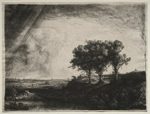 Kolme puuta, n. 1770-1844.