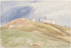 Linna kukkulalla, 1800-luvun ensimmäinen puolisko.