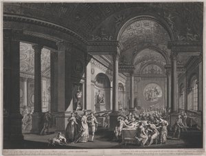 Fete Champetre, 9 de junho de 1774 (dentro da sala de jantar) finlandesa