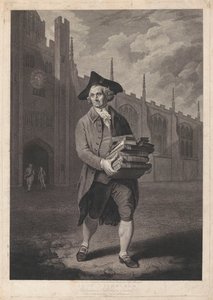 Portret John Nicholson John Nicholson Mappesiana Bibliotheca Cantab (otsikko esineessä)