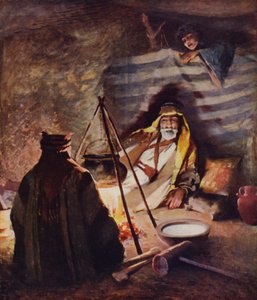 Hiusten talo, Bedaween-teltan sisustus