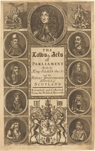Etukappale "Kuningas James I:n laatimiin lait ja parlamentin säädökset..." tekijältä James Clark