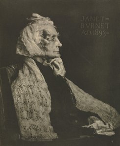 Kameratyö: Janet Burnet, 1907.