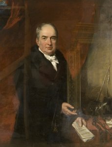 Pastori Thomas Robertsin muotokuva, n. 1835 (öljy kankaalle)