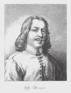 John Bunyan, muotokuva (kaiverrus) tekijältä James Dawson Watson