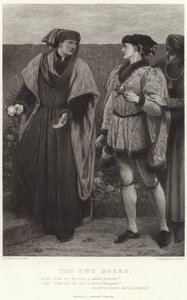 Kaksi ruusua, Henrik VI, osa I, näytös II, kohtaus IV tekijältä James Dawson Watson