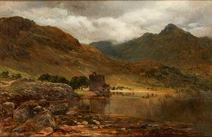 Carrick Castle, Loch Goil (öljy kankaalle) tekijältä James Docharty