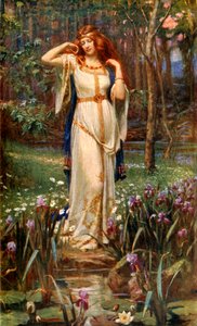 Freyja ja kaulakoru, 1912.