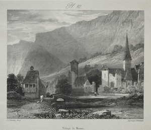 Sarja aiheita myöhäisen R. P. Boningtonin teoksista: Tutkimus luonnosta..., 1829. tekijältä James Duffield Harding