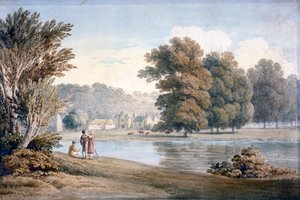 "Allington Castle, lähellä Maidstonea, Kent", 1800-luku