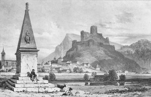 Almanza. Taistelukenttä, 1823.