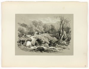 South Brent, Devon, Picturesque Selectionsilta tekijältä James Duffield Harding