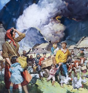 Luonnonkatastrofista lähtevät perheet tekijältä James Edwin McConnell