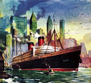 RMS Queen Elizabeth tekijältä James Edwin McConnell