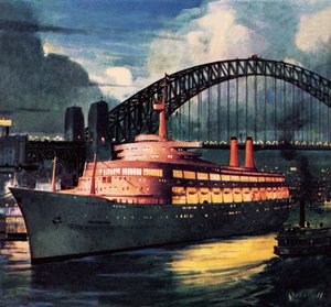 SS Canberra tekijältä James Edwin McConnell