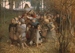 Hamelinin Pied Piper, 1881, c1930.