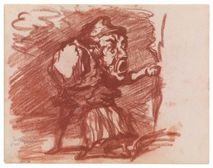 Kopie nach Daumier tekijältä James Ensor