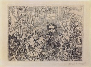 Demonit kiusaavat minua tekijältä James Ensor