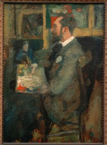 Muotokuva Théo Hannonista tekijältä James Sidney Ensor