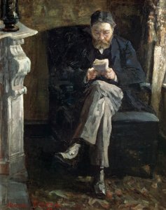 Taiteilijan isän muotokuva tekijältä James Ensor