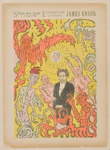 Salon des Cent. Dezember 1898 tekijältä James Ensor