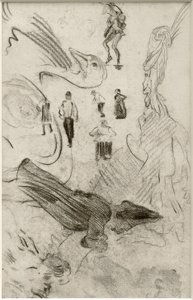 Siluetteja ja groteskeja hahmoja tekijältä James Sidney Ensor