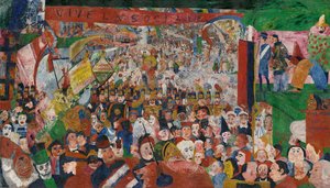 Kristuksen tulo Brysseliin 1889, 1888.