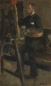 Taidemaalari Alfred William Finch tekijältä James Ensor