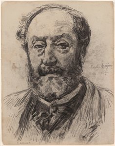 Näytelmäkirjailija Emile Augier tekijältä James Ensor