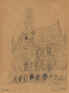 Oudenaarden kaupungintalo tekijältä James Ensor