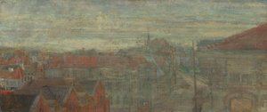 Näkymä Phnosiaan. Valoisat aallot ja värähtelyt tekijältä James Ensor