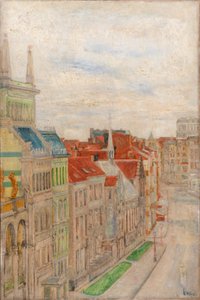 Näkymä Van Iseghemlaanille tekijältä James Ensor