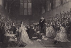 Thomasin, Earl of Straffordin oikeudenkäynti Westminster Hallissa, 1641 tekijältä James F. Scott