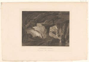 Näkymä Gilmerton Quarrylle, lähellä Edinburghia Gilmerton Quarry (otsikko esineessä)