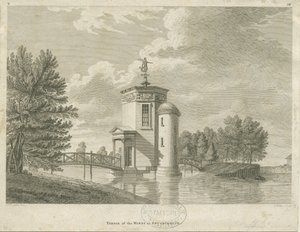 Shugborough - Tuulien temppeli: kaiverrus ja [1700-luvun loppu] (tulostus)