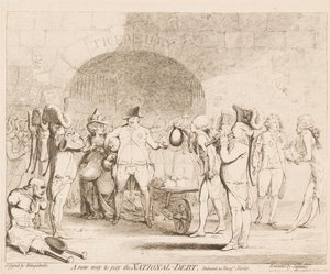 Uusi tapa maksaa valtionvelka tekijältä James Gillray